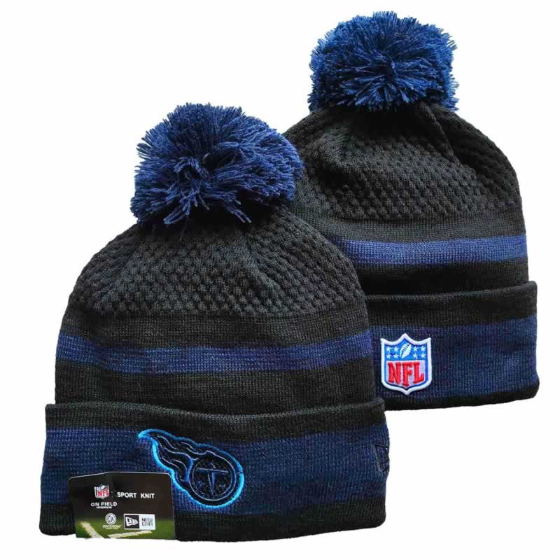 Titans Team Logo Black and Navy Pom Cuffed Knit Hat YD,We sell and wholesale Titans Team Logo Black and Navy Pom Cuffed Knit Hat YD on line form chian!